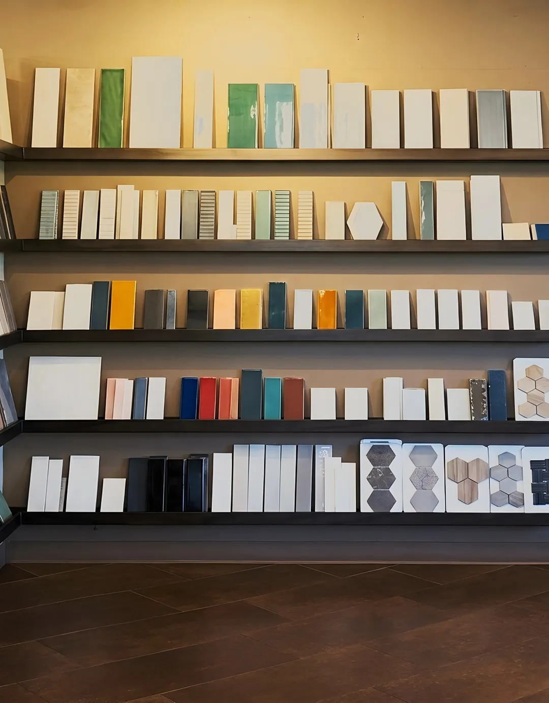 Porcelain and ceramic walls